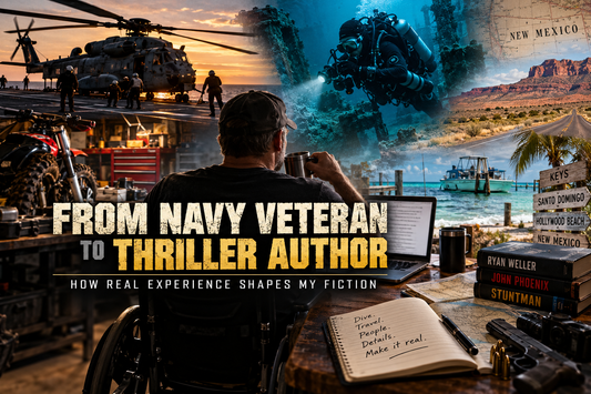 From Navy Veteran to Thriller Author: How Real Experience Shapes My Fiction