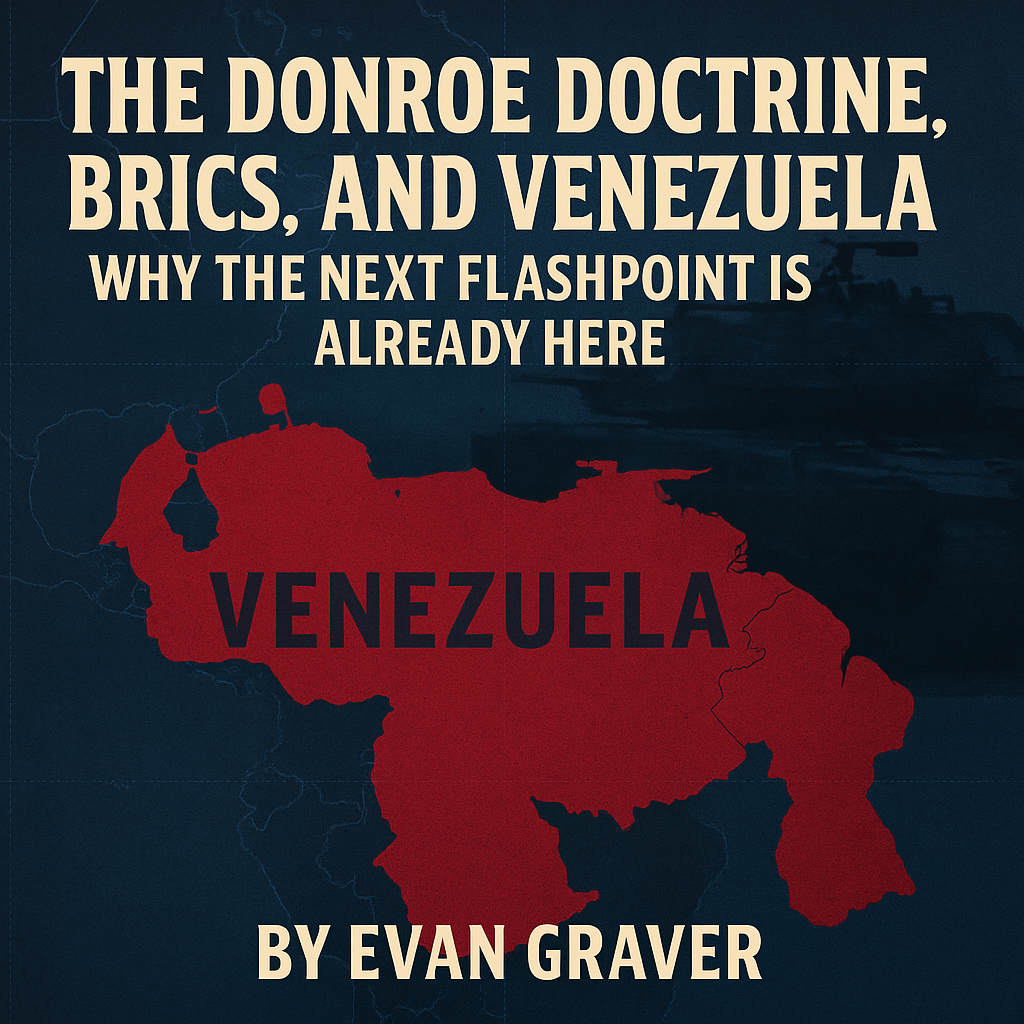 The Donroe Doctrine, BRICS, and Venezuela: Why the Next Flashpoint Is Already Here