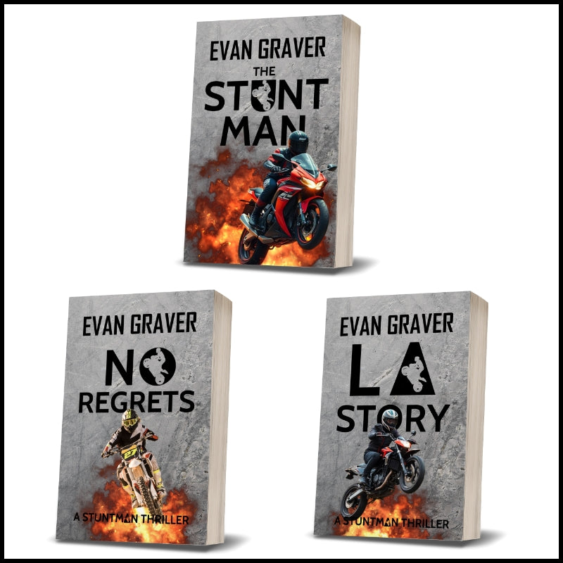Stuntman Thriller Paperbacks