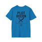 Plot Recon Crossed Sword and Pen Black Logo