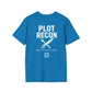 Plot Recon Crossed Sword and Pen White Logo