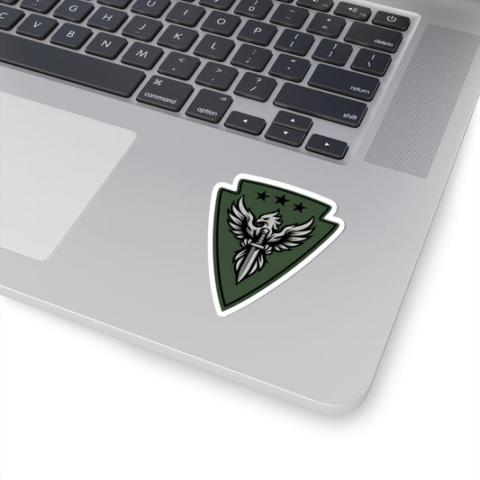 Green Phoenix Logo Kiss-Cut Stickers | Special Forces Patch