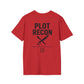 Plot Recon Crossed Sword and Pen Black Logo