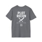 Plot Recon Crossed Sword and Pen White Logo