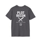 Plot Recon Crossed Sword and Pen White Logo