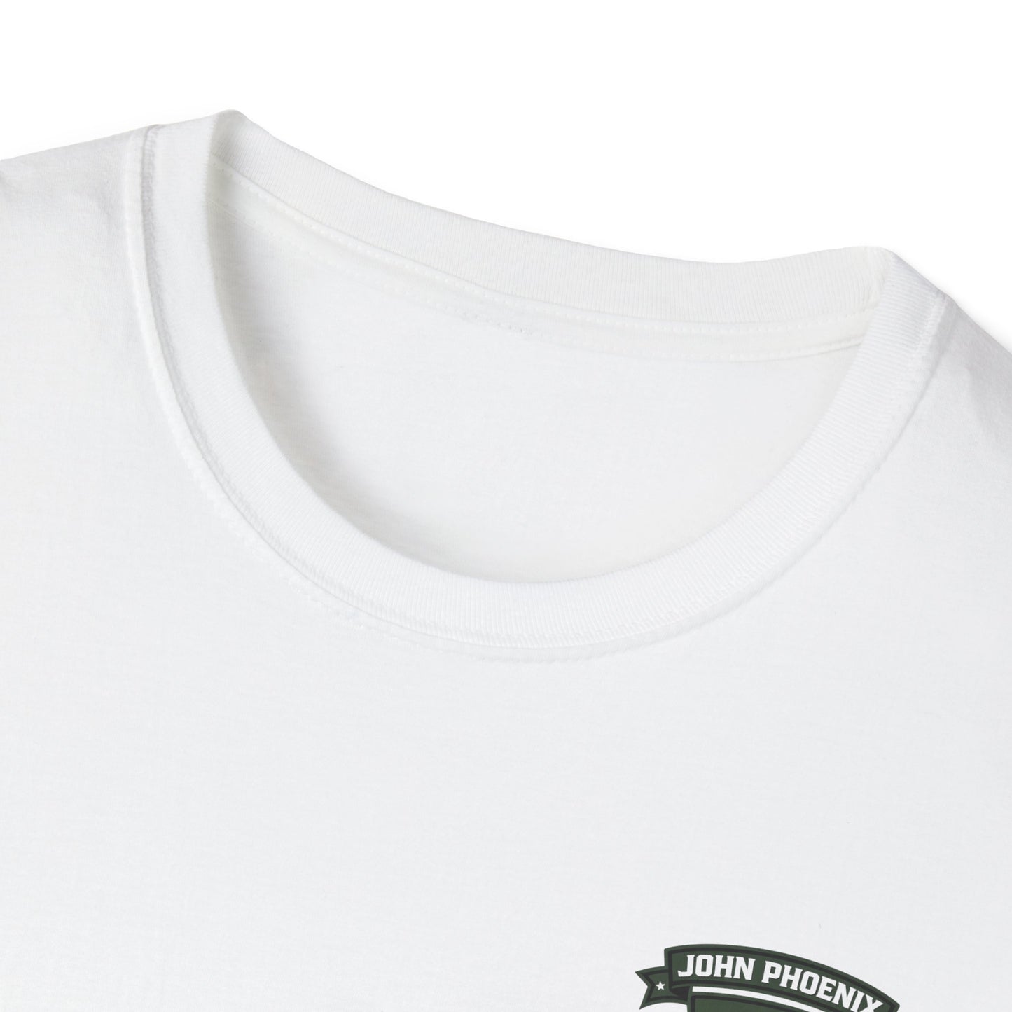 John Phoenix T-short w/ black chest logo