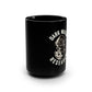 Black Mug, 15oz