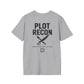 Plot Recon Crossed Sword and Pen Black Logo