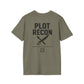 Plot Recon Crossed Sword and Pen Black Logo