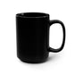 Plot Recon Black Mug, 15oz