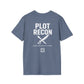 Plot Recon Crossed Sword and Pen White Logo