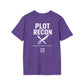 Plot Recon Crossed Sword and Pen White Logo
