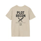Plot Recon Crossed Sword and Pen Black Logo