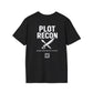Plot Recon Crossed Sword and Pen White Logo