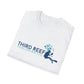 White t-shirt with Third Reef Publishing LLC logo on a white background